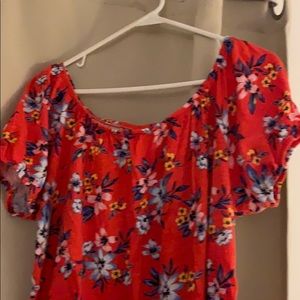 Old Navy Floral Tee